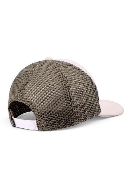 HFT Casual Cord`n Mesh offwhite-olive Closeup1