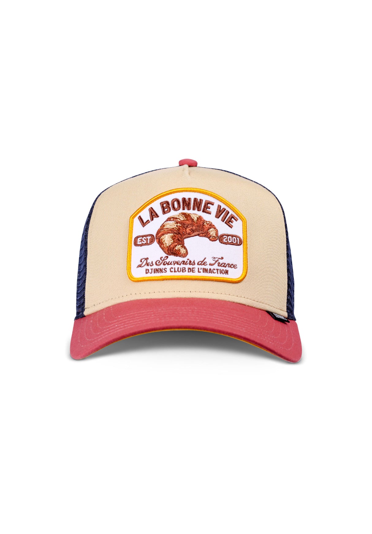 HFT La Bonne Vie #2 khaki-red-navy Rueckenansicht