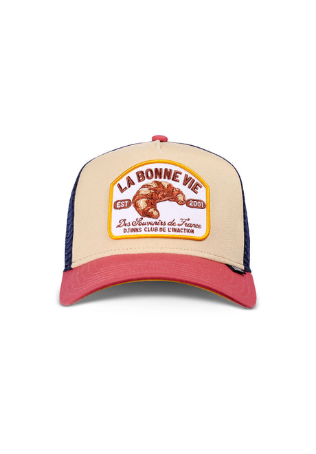 HFT La Bonne Vie #2 khaki-red-navy Rueckenansicht