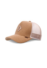 HFT Waffle Cord beige Vorderansicht