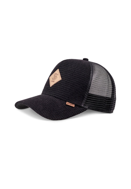 HFT Waffle Cord black Vorderansicht
