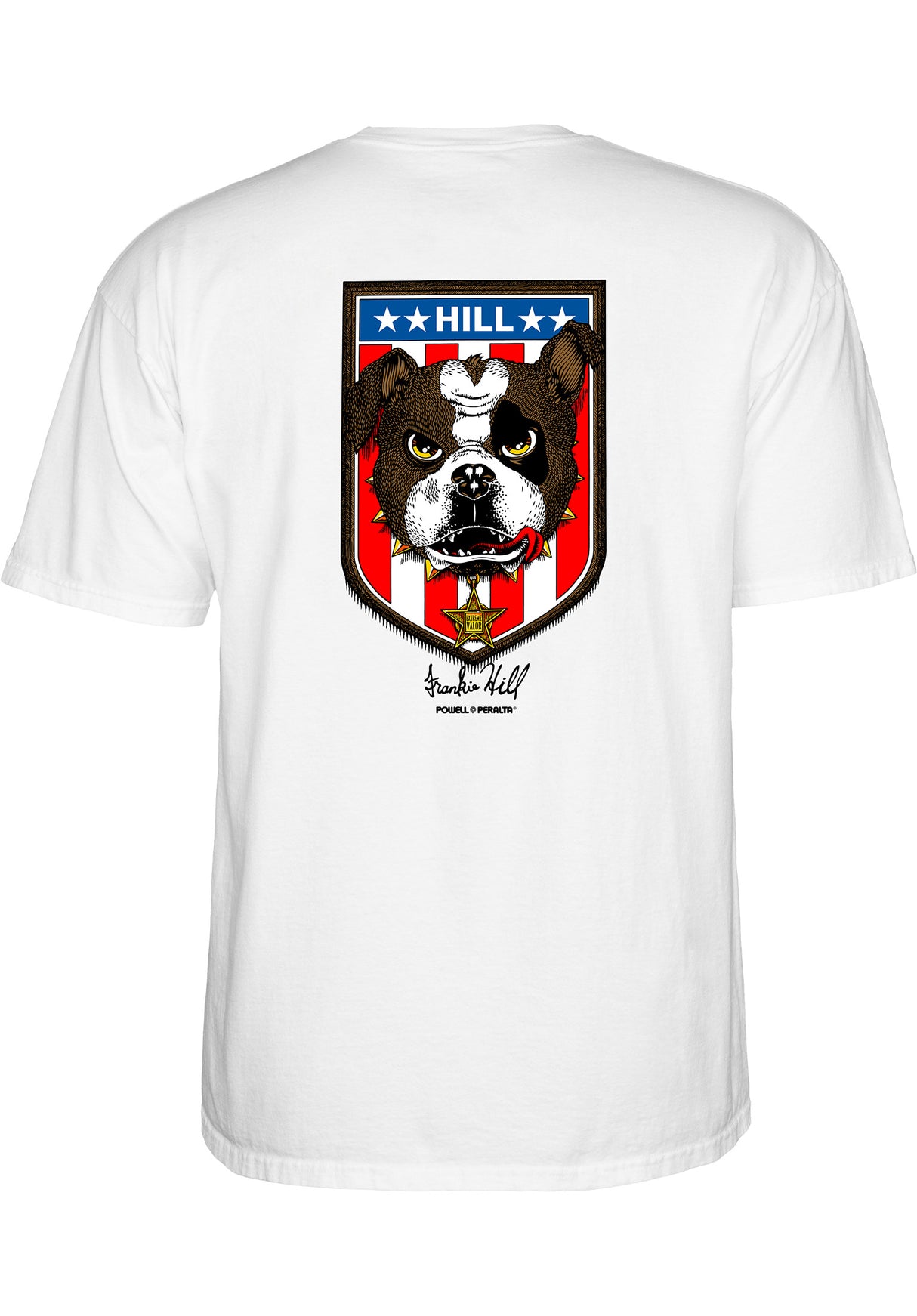 Hill Bull Dog white Closeup1