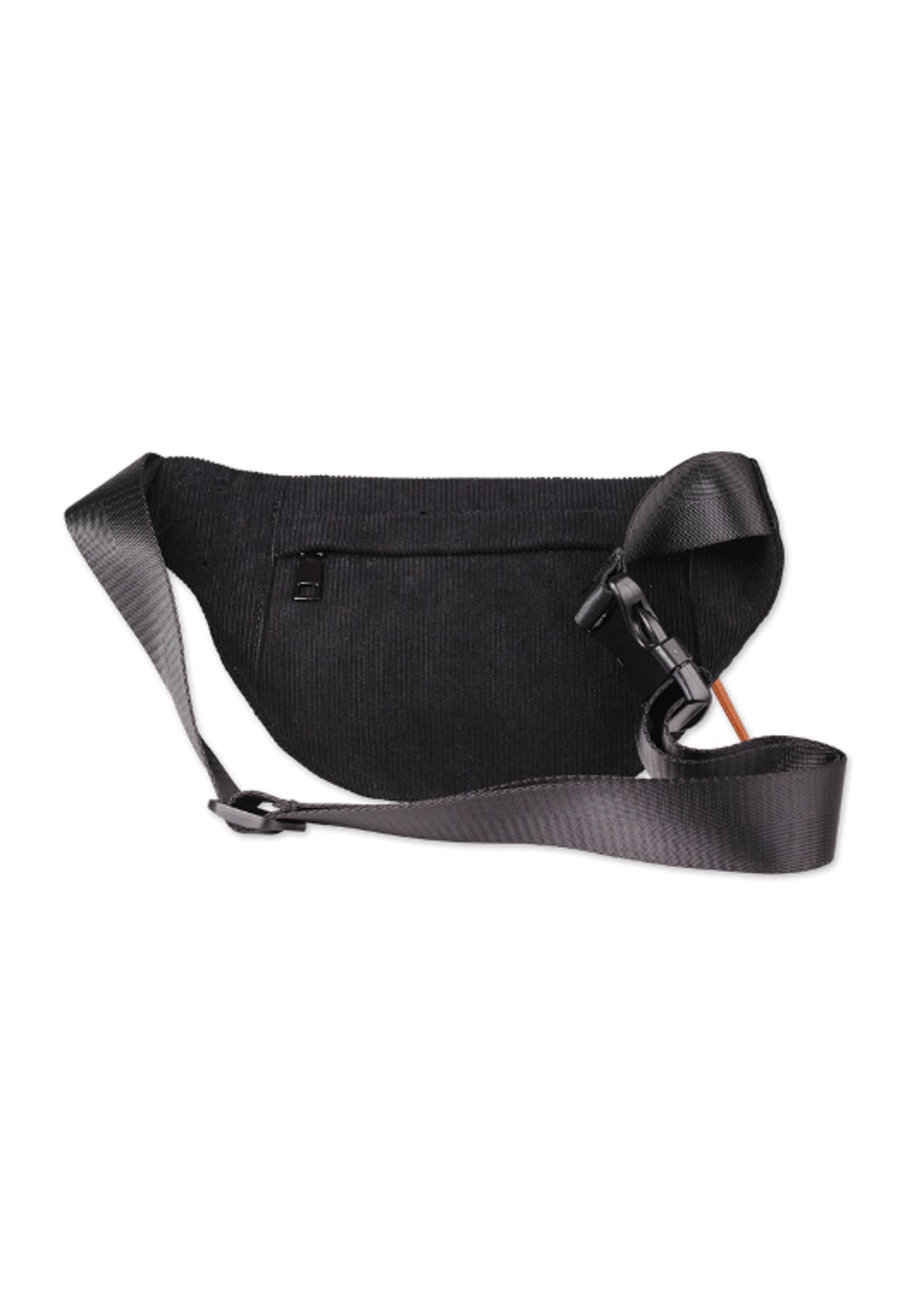 HipBag Corduroy black Closeup1