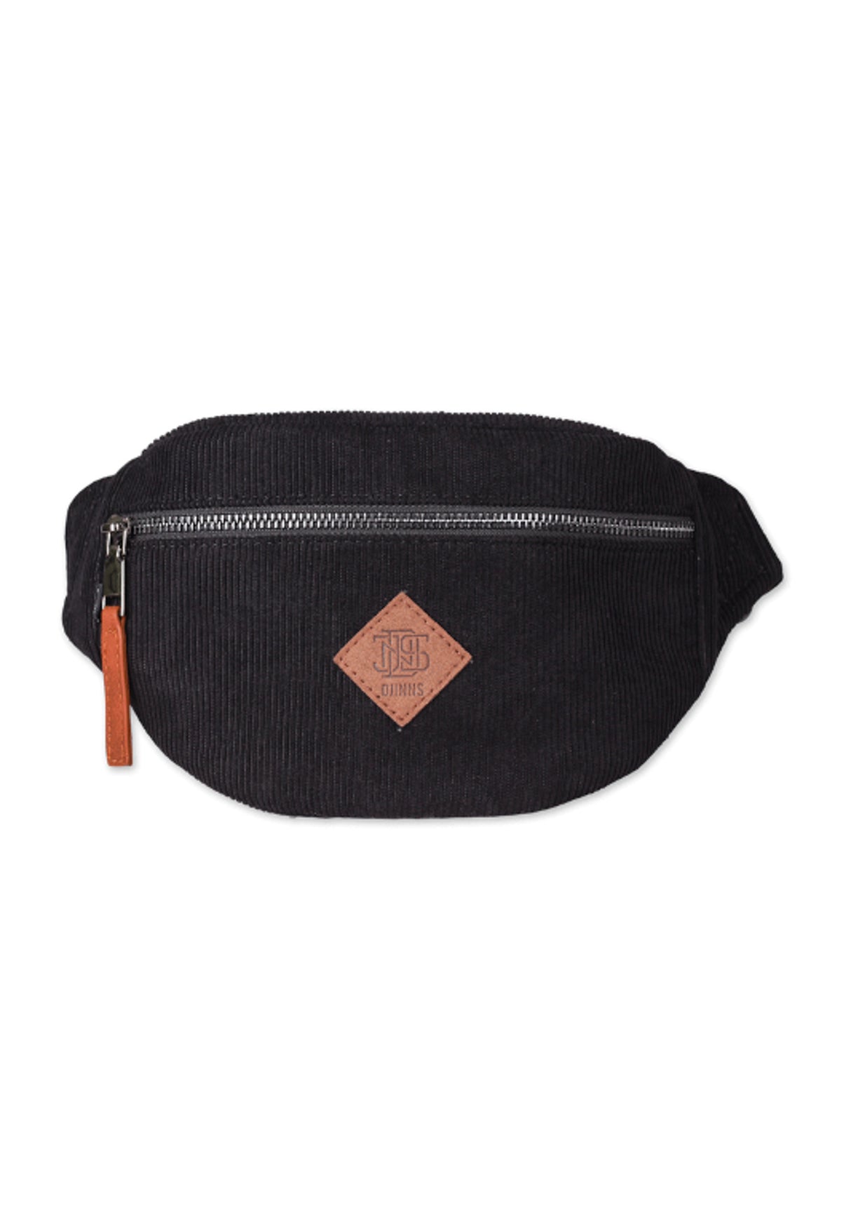 HipBag Corduroy black Vorderansicht