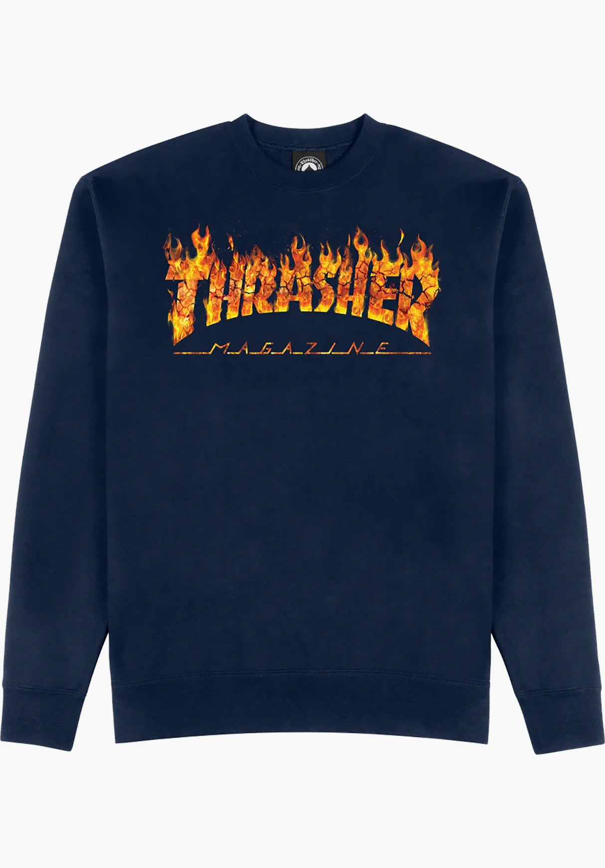 Inferno Thrasher Sweatshirt en navy pour hommes – TITUS