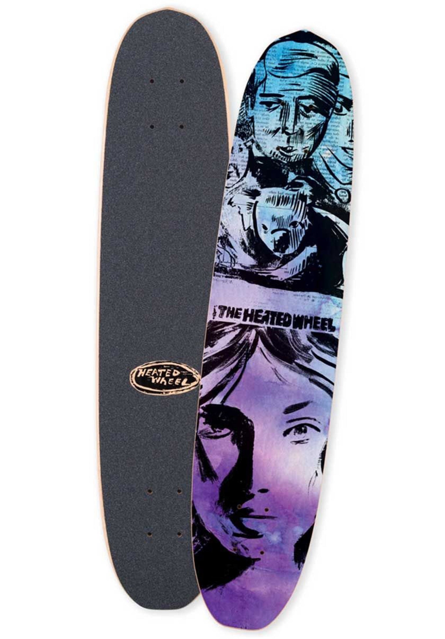 スケートボード Heated wheel Jackland 9.25 egg shape The Heated Wheel People Mover Egg Shape Skateboard | Skatestore