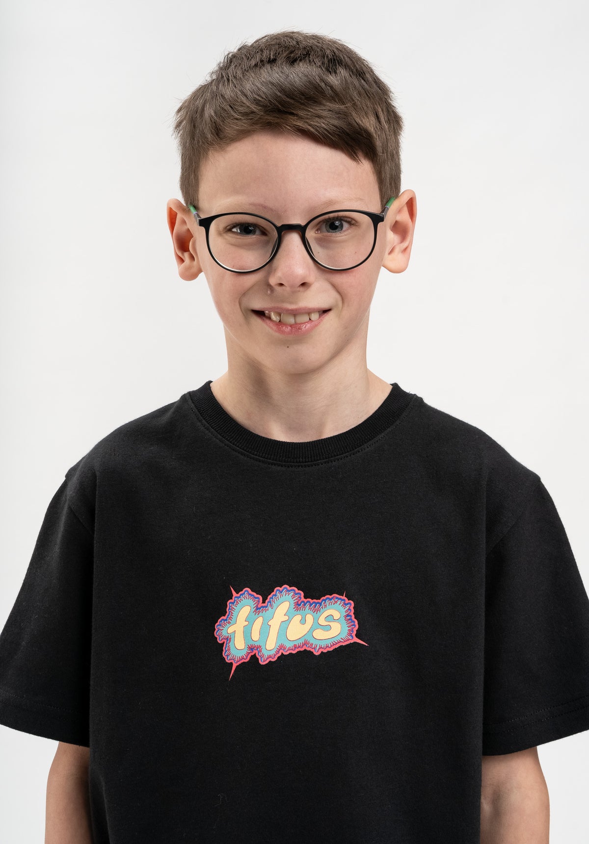 Avah Jesso Jesso TITUS T-Shirt in black for kids
