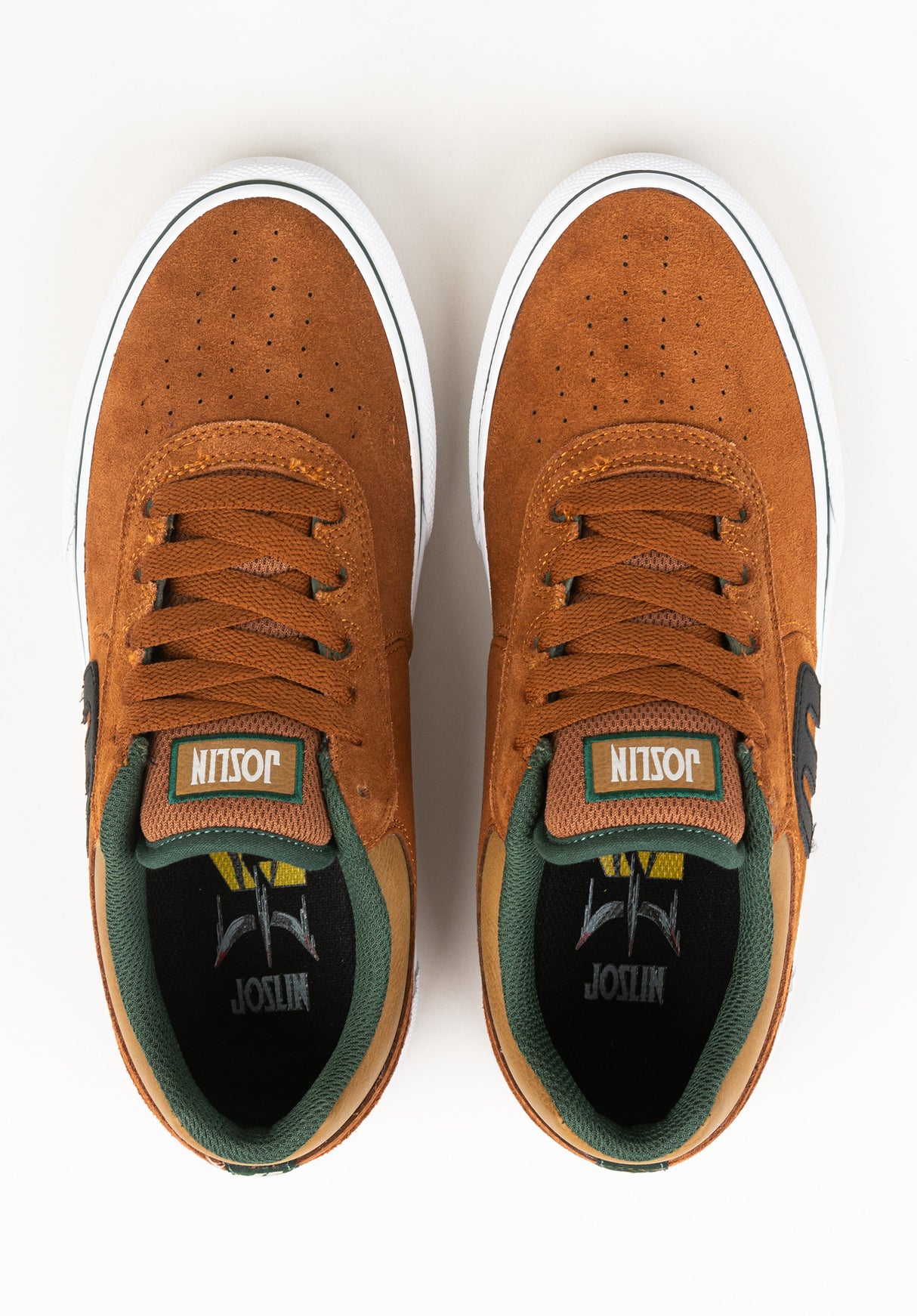 Joslin Vulc x Michelin brown-green Closeup2