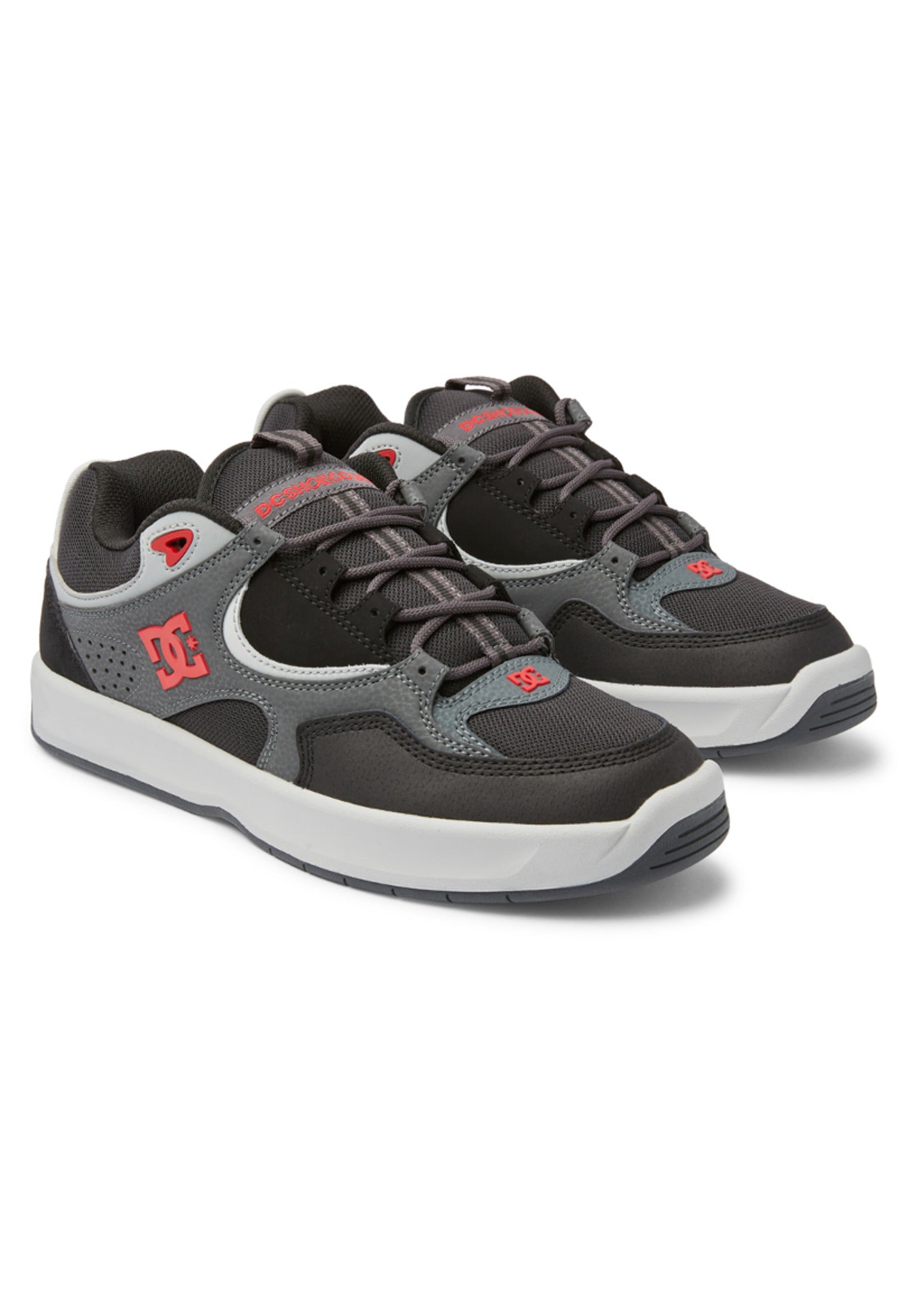 Kalynx Zero DC Shoes Mens Shoes in black-grey-red for men – TITUS