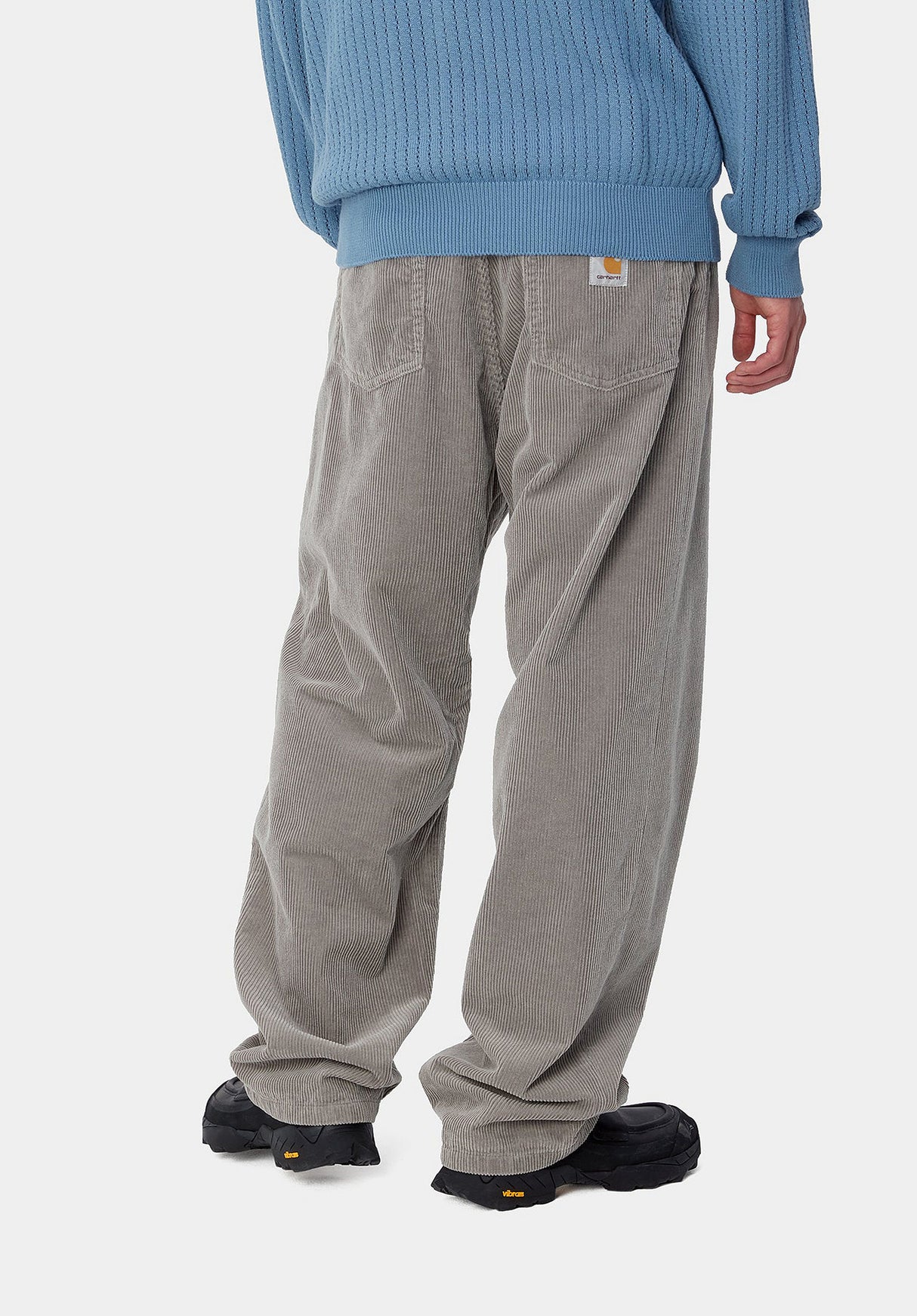 Landon Pant Corduroy misty-greyrinsed Rueckenansicht