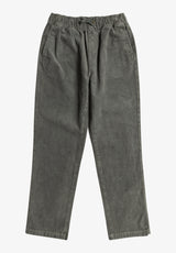 Larry Cord Pant slategreen Vorderansicht