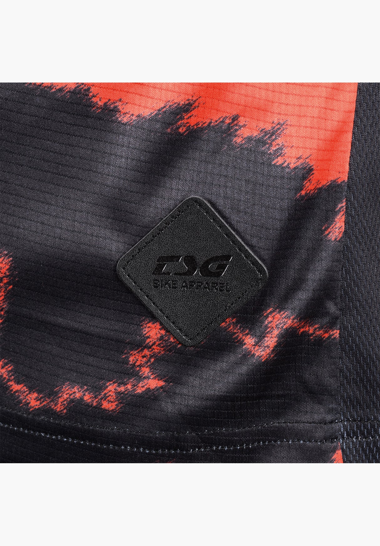 Lava Flow Jesery Women fiery-red black Closeup2