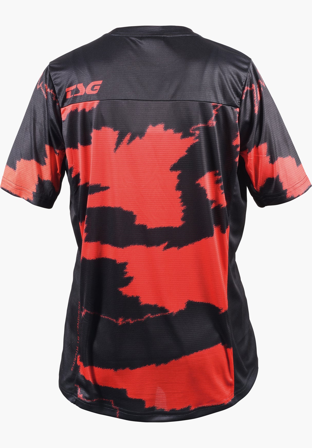 Lava Flow Jesery Women fiery-red black Rueckenansicht