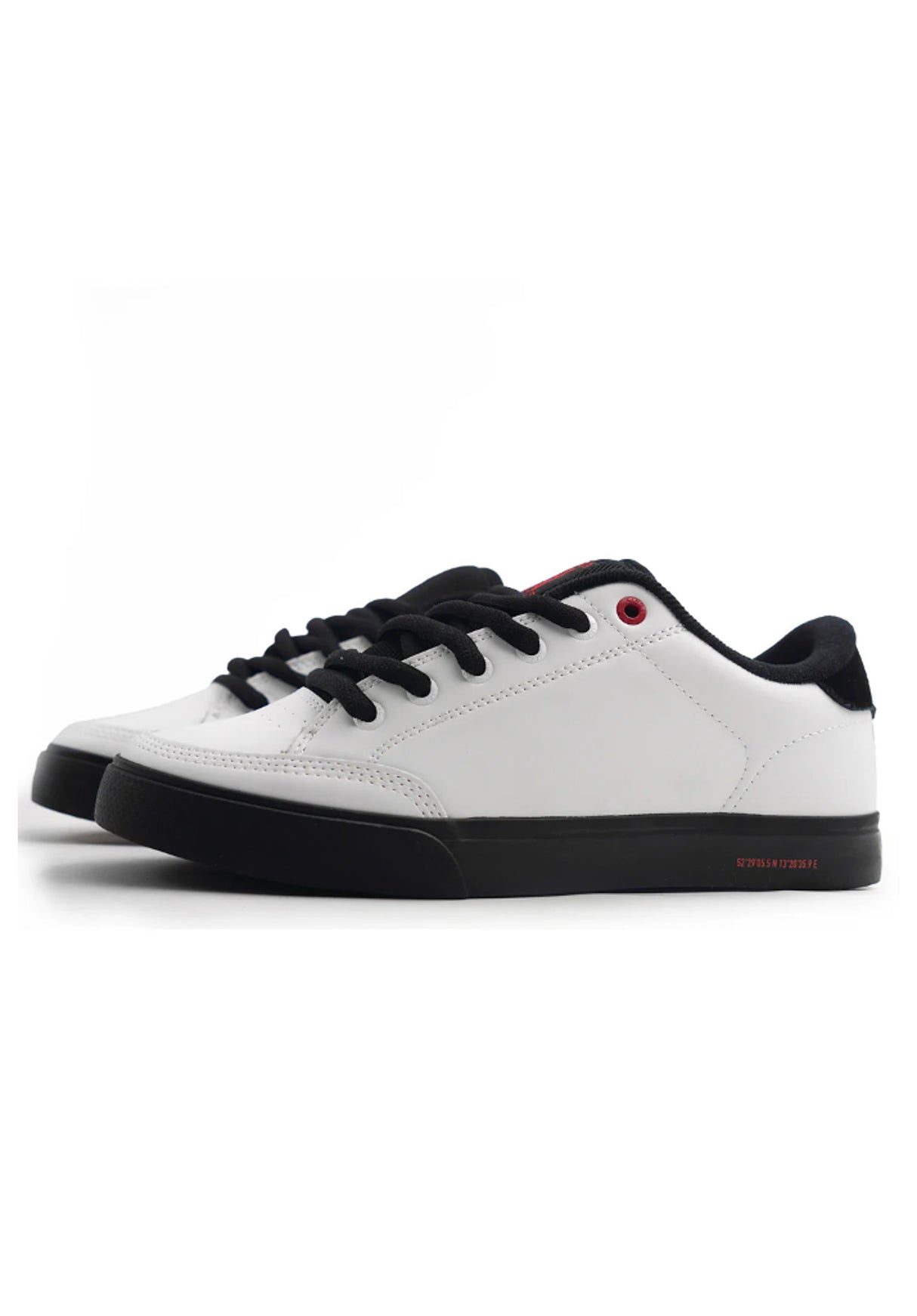 Lopez 50 x Manhole white-black-red Closeup1