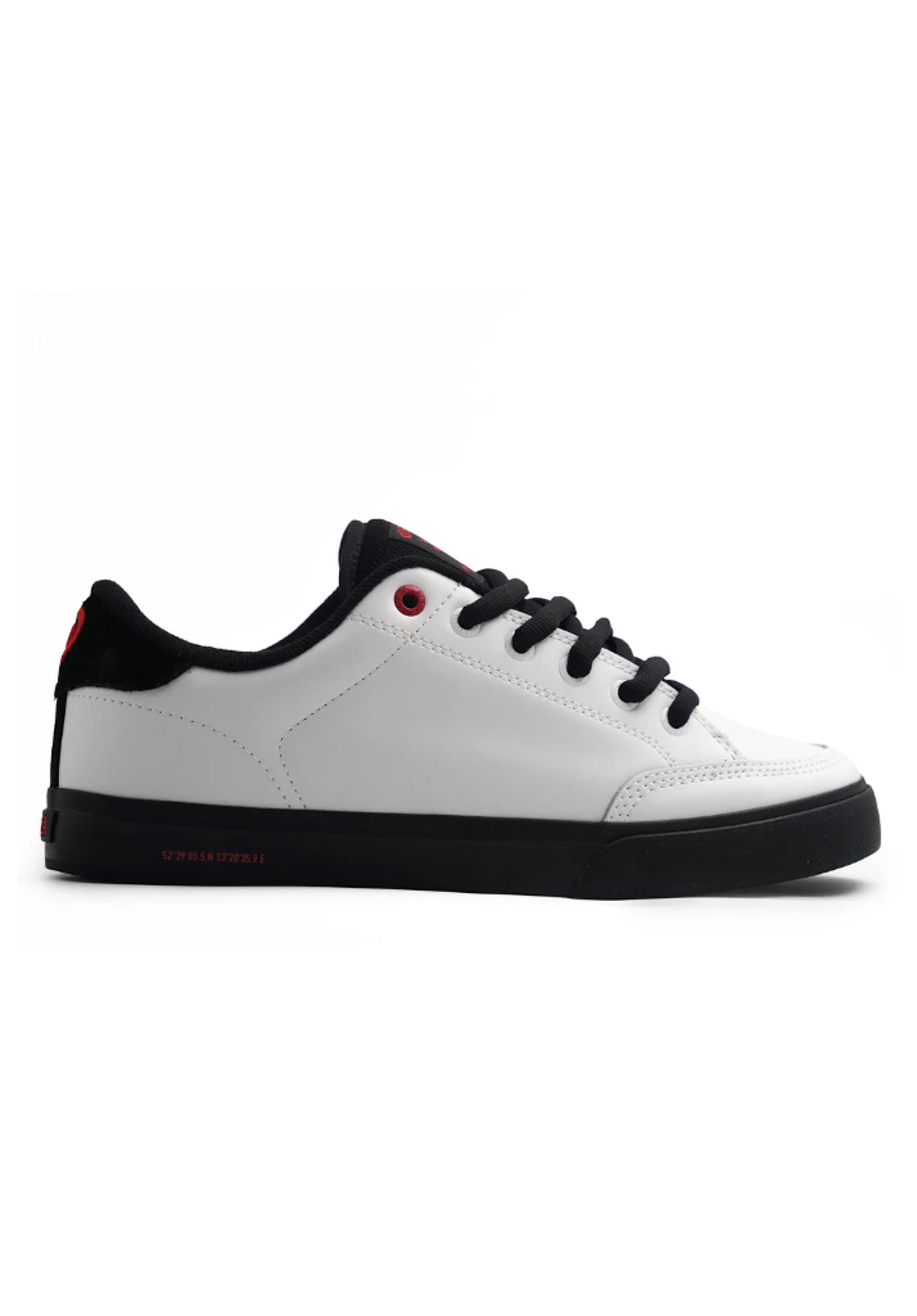 Lopez 50 x Manhole C1RCA Mens Shoes in white-black-red for men – TITUS