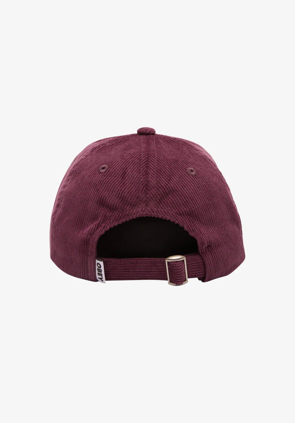Lowercase Corduroy 6 Panel Strapback plumperfect Rueckenansicht