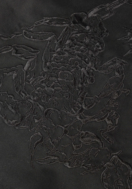 Mace Work Shirt black Closeup2
