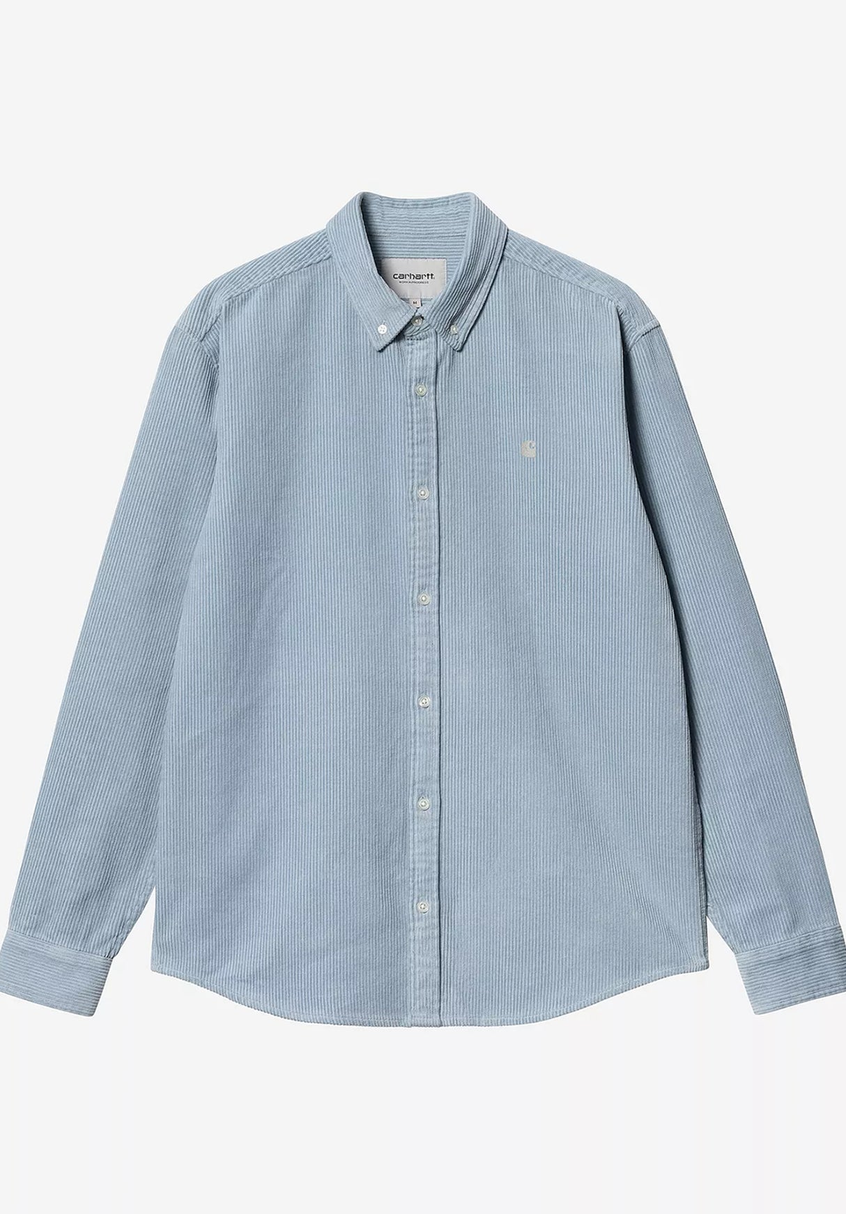 Madison Cord Shirt dustyice-wax Vorderansicht