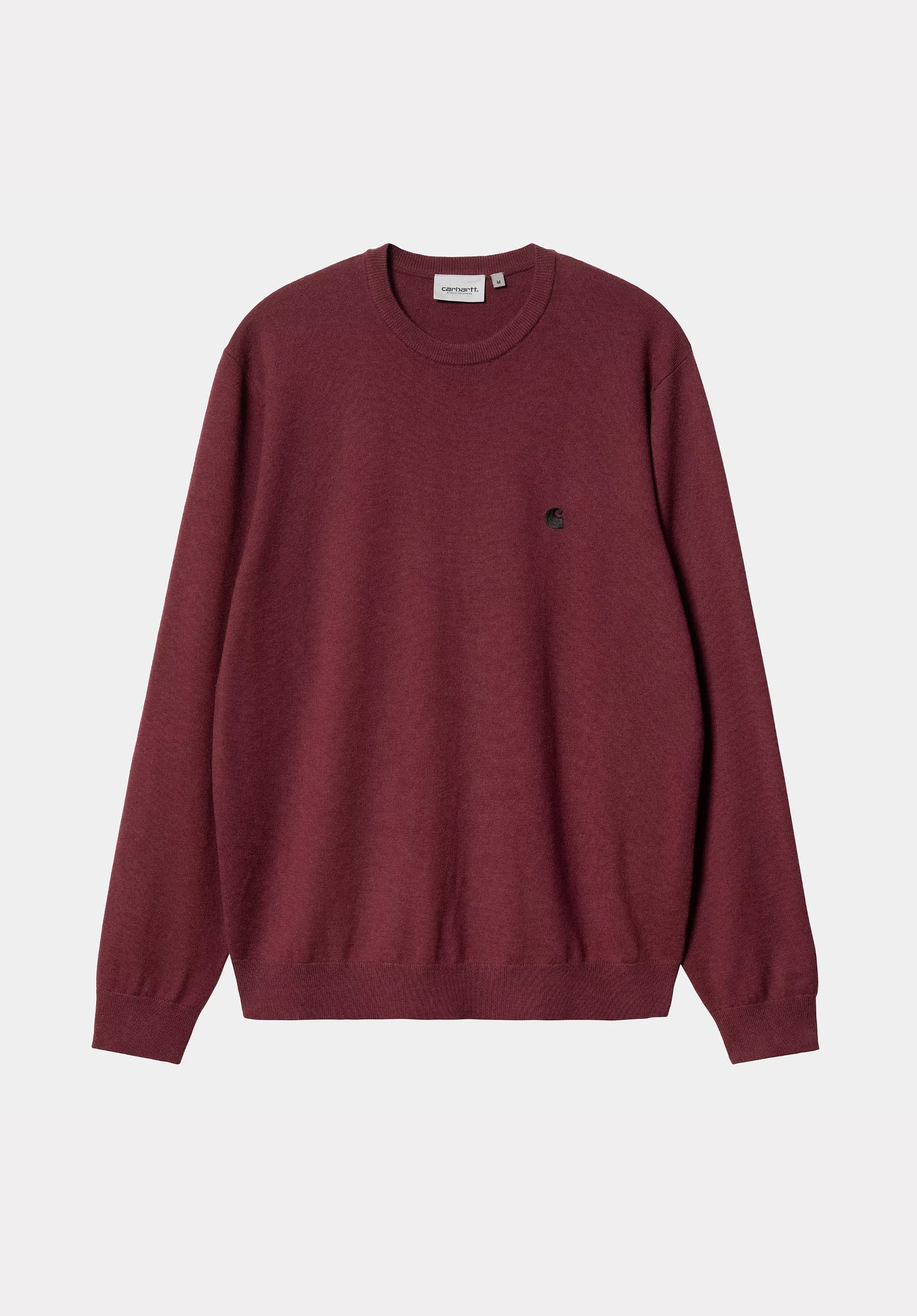 【送料&関税込】Carhartt Madison Sweater Madison Carhartt WIP Sweater in malbec-black for men – TITUS