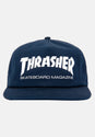 Mag Logo Snapback navy-white Vorderansicht