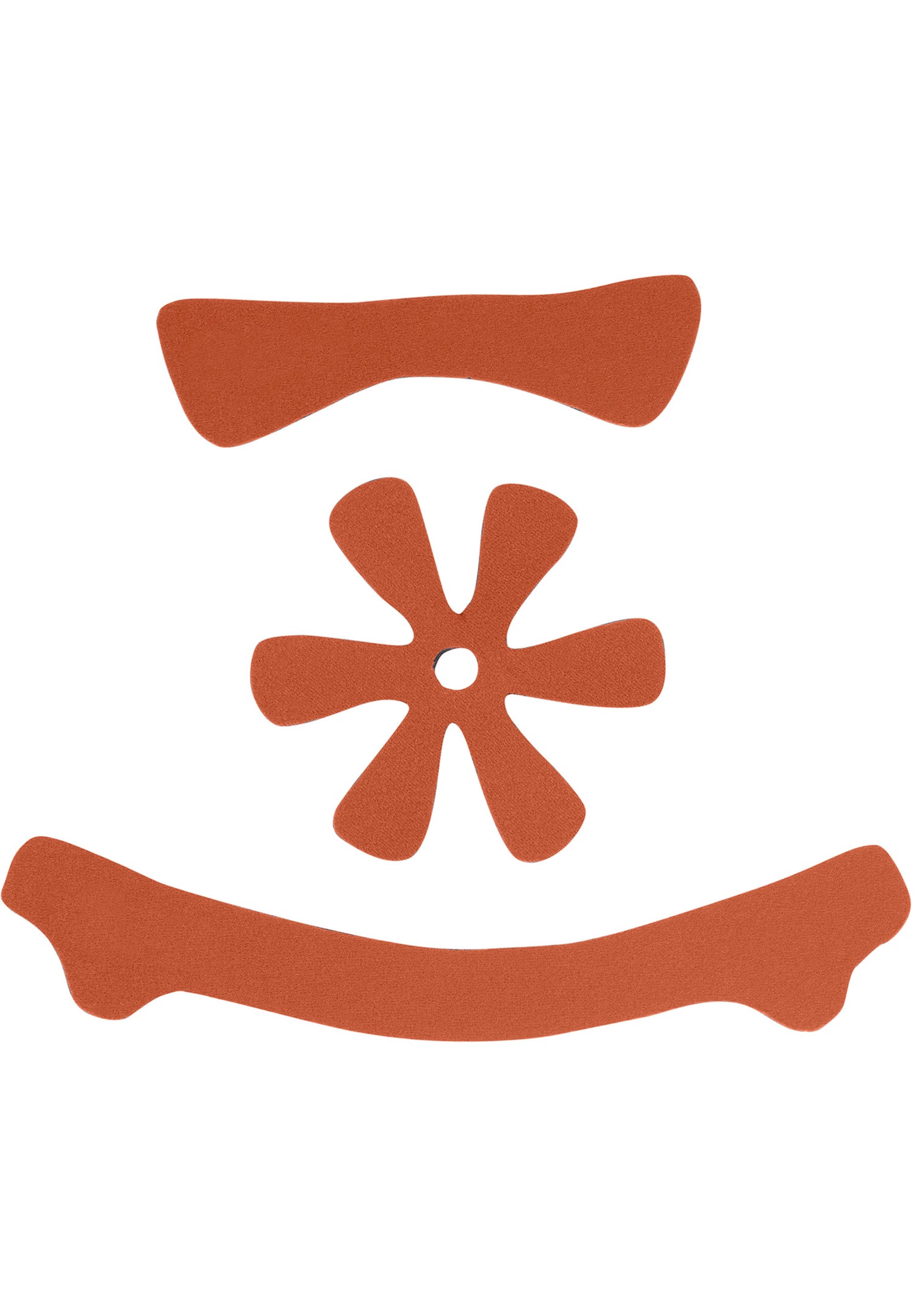 Meta Helmet Pad Kit DC orange Vorderansicht Zoom Image