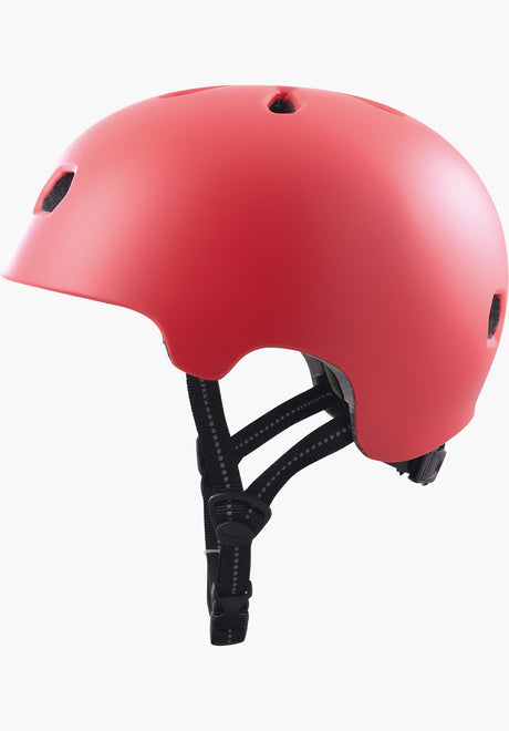 Meta Solid Color satin gentle red Closeup2