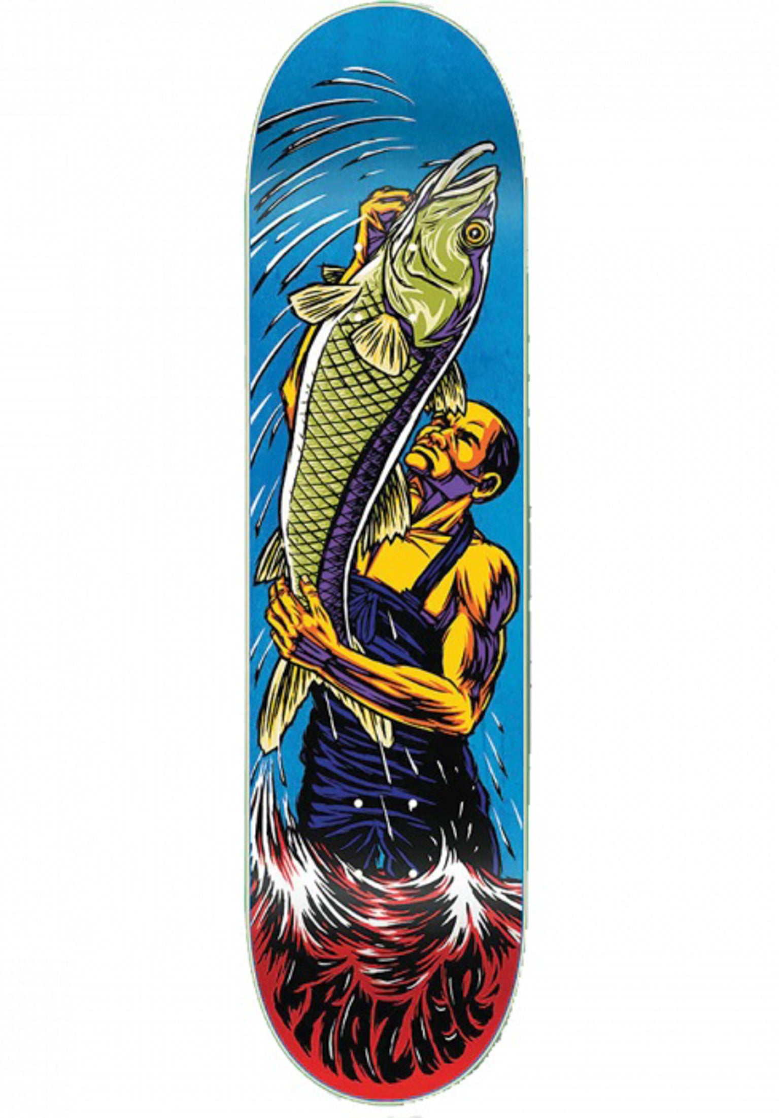 Mike Frazier Guest Model - Heat Transfer Strangelove Skateboards