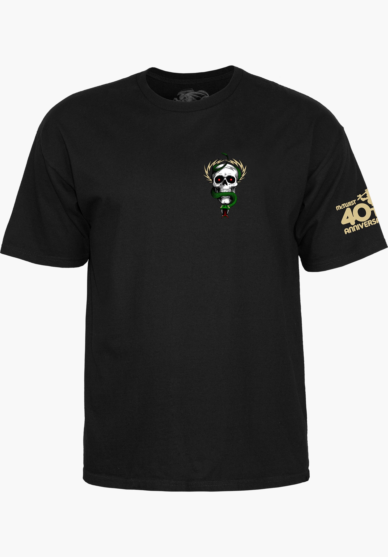 品多く Mike McGill 40th Anniversary McTwist Powell-Peralta T-Shirt ウエア