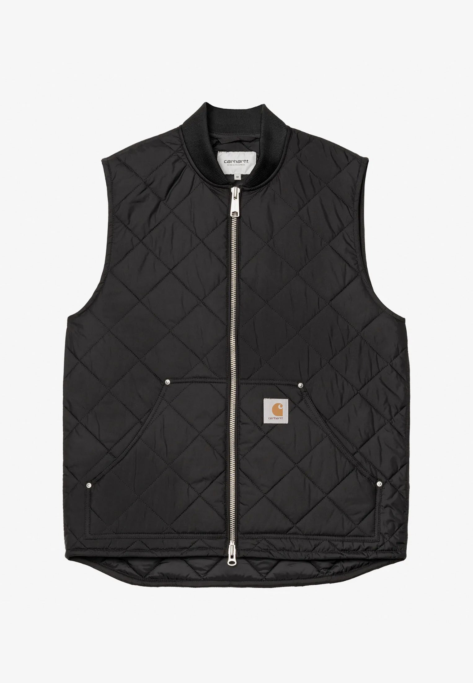 【新品未使用】CARHARTT WIP MILTON VEST Vests Carhartt WIP Milton Vest Black | Footshop