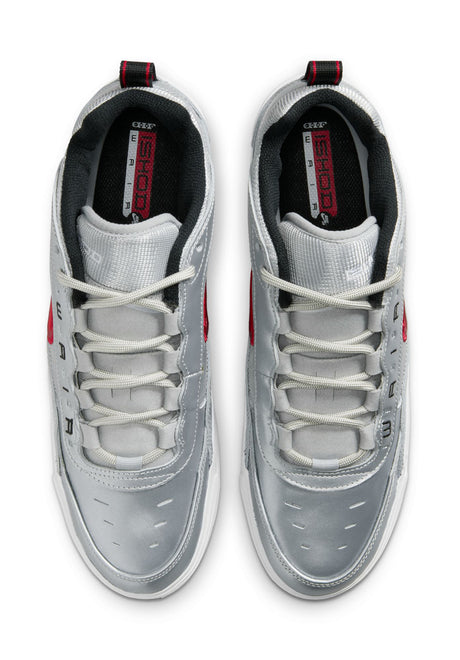 Nike SB Air Max Ishod PRM metallicsilver-varsityred Closeup1
