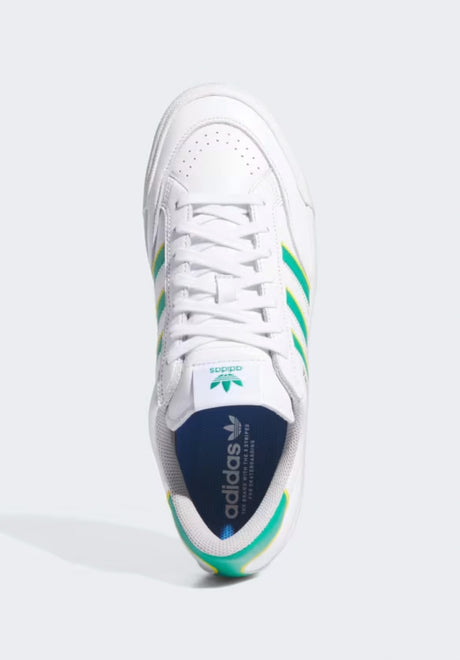 Nora white-courtgreen-yellow Closeup1