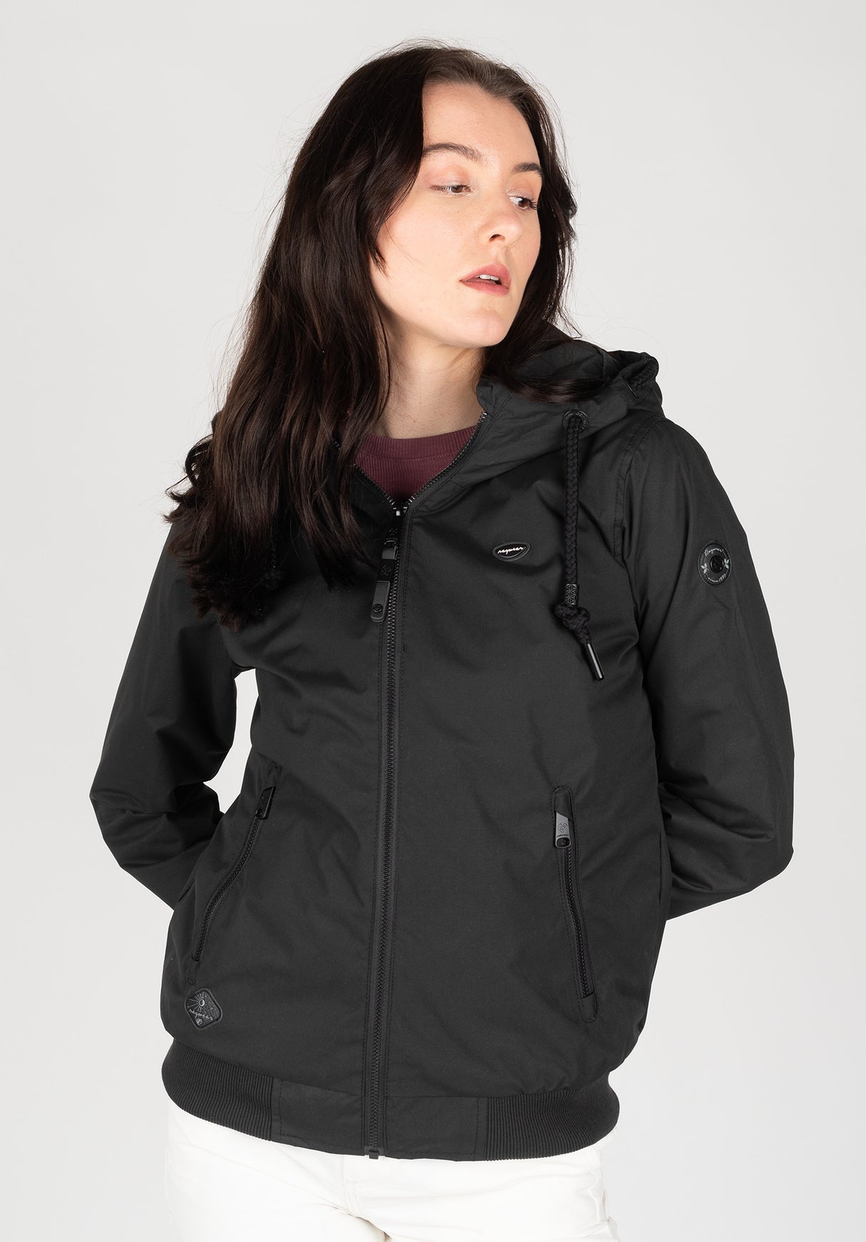 Nuggie Ragwear Veste de mi-saison en black 124 pour femmes – TITUS