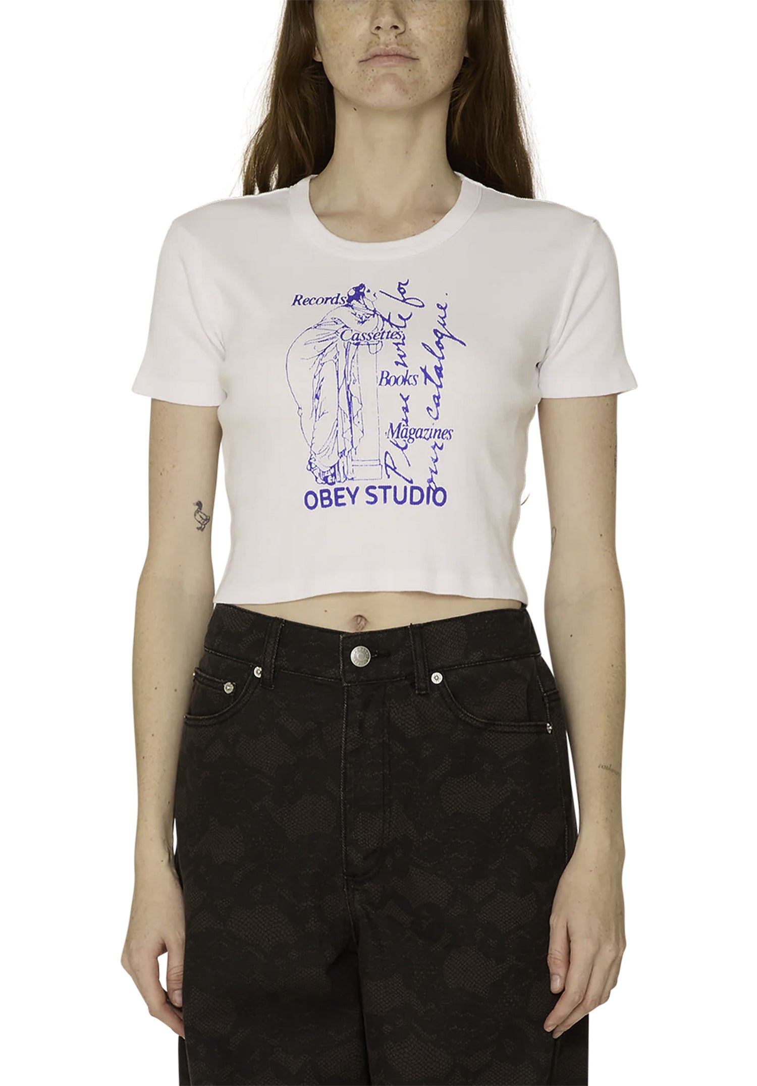 Obey Catalogue white Vorderansicht Zoom Image