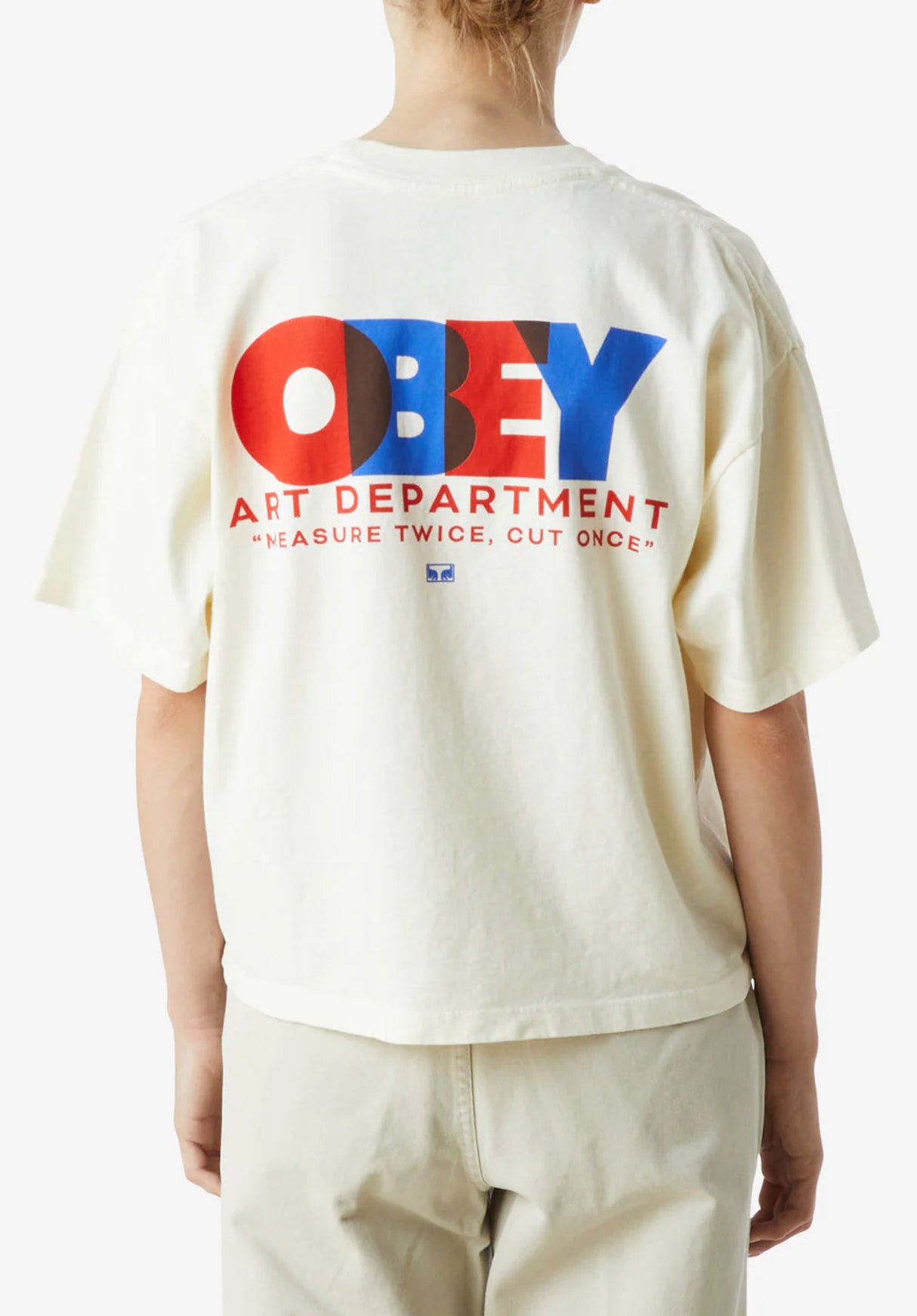 Obey Overlay unbleached Vorderansicht