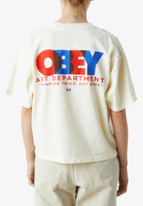 Obey Overlay unbleached Vorderansicht