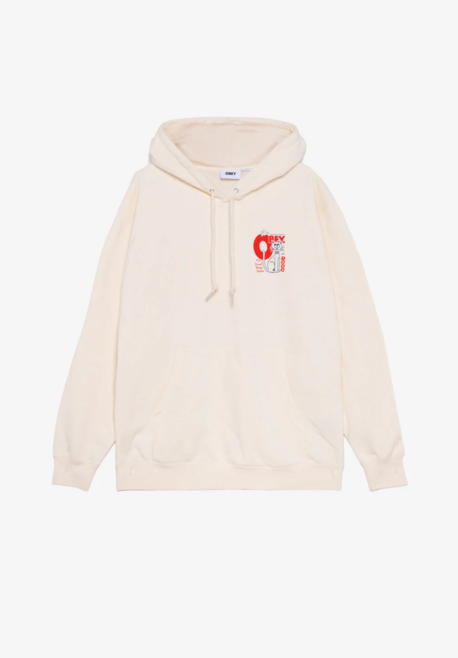Obey World'S Friendliest OBEY Hoodie in unbleached for men – TITUS