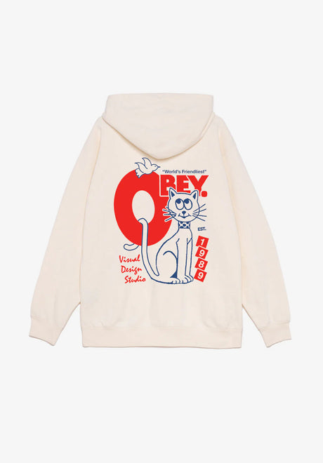 Obey World’S Friendliest unbleached Vorderansicht