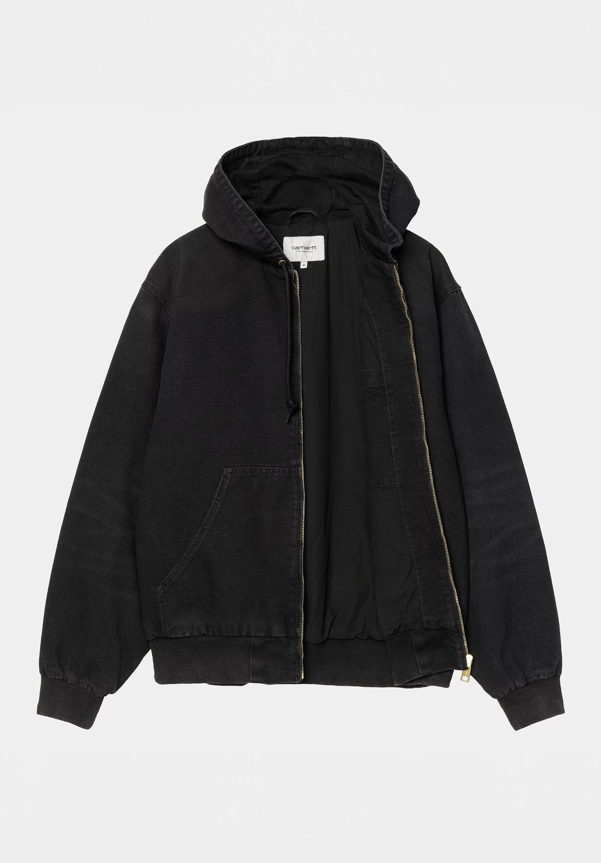 OG Active Jacket (Dearborn) blackagedcanvas Closeup1