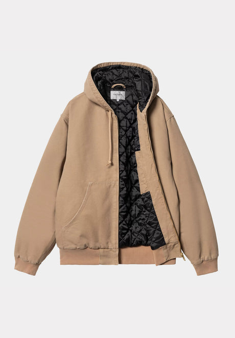 OG Active Jacket (Dearborn) peanutagedcanvas Closeup1