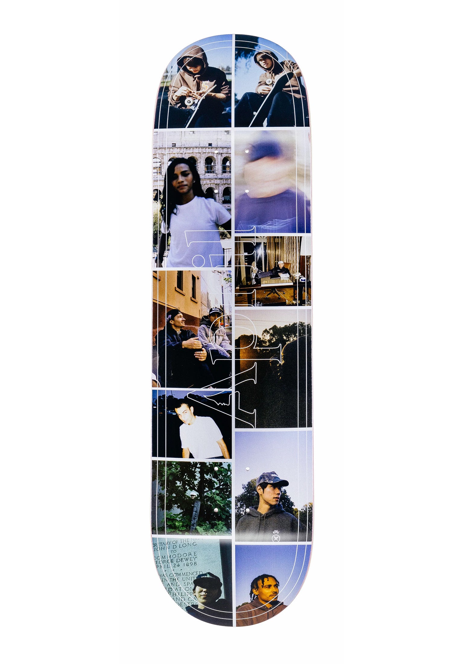 OG Logo Photo April Skateboards Deck in multicolored – TITUS