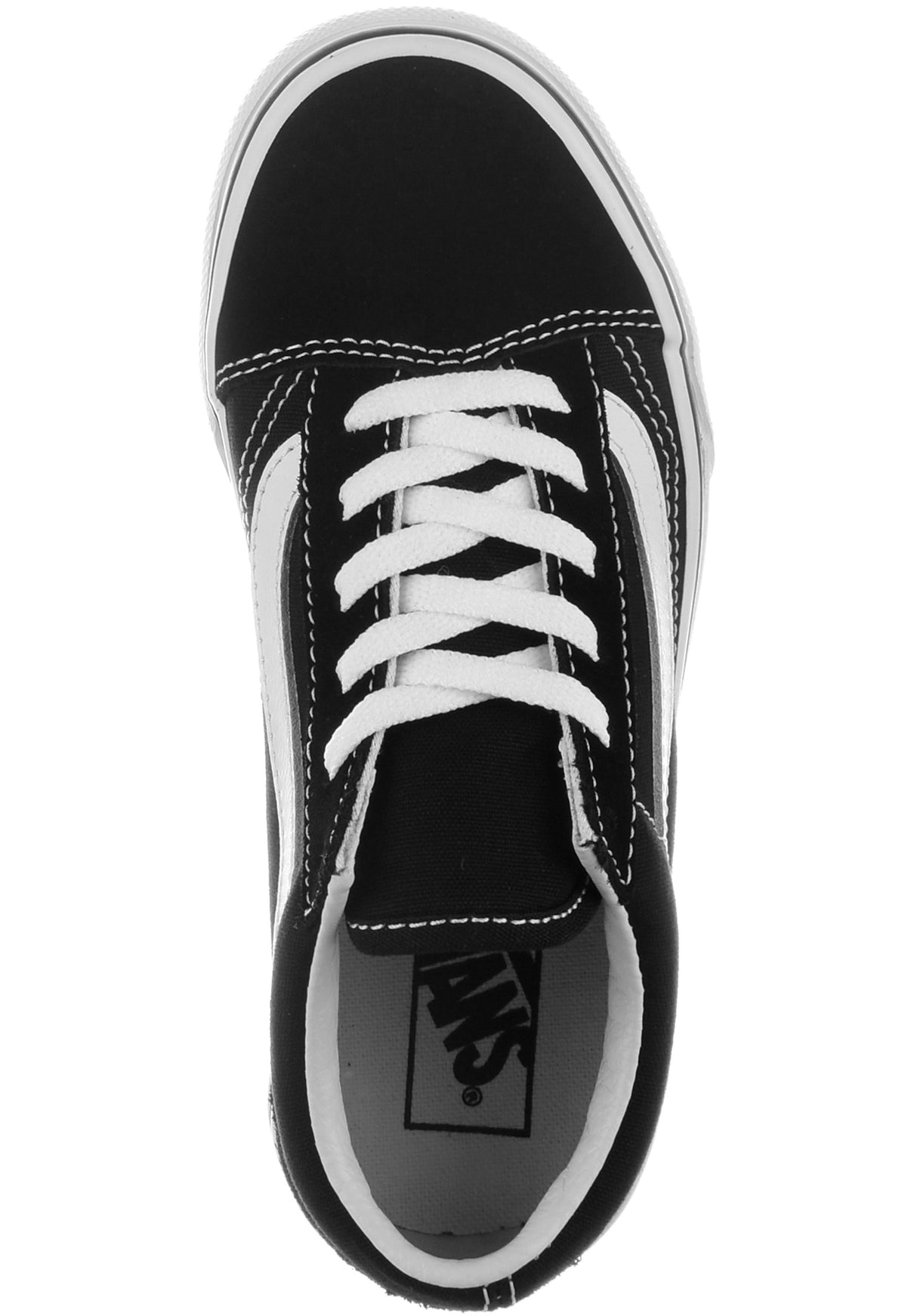Old Skool Kids black-truewhite Closeup2