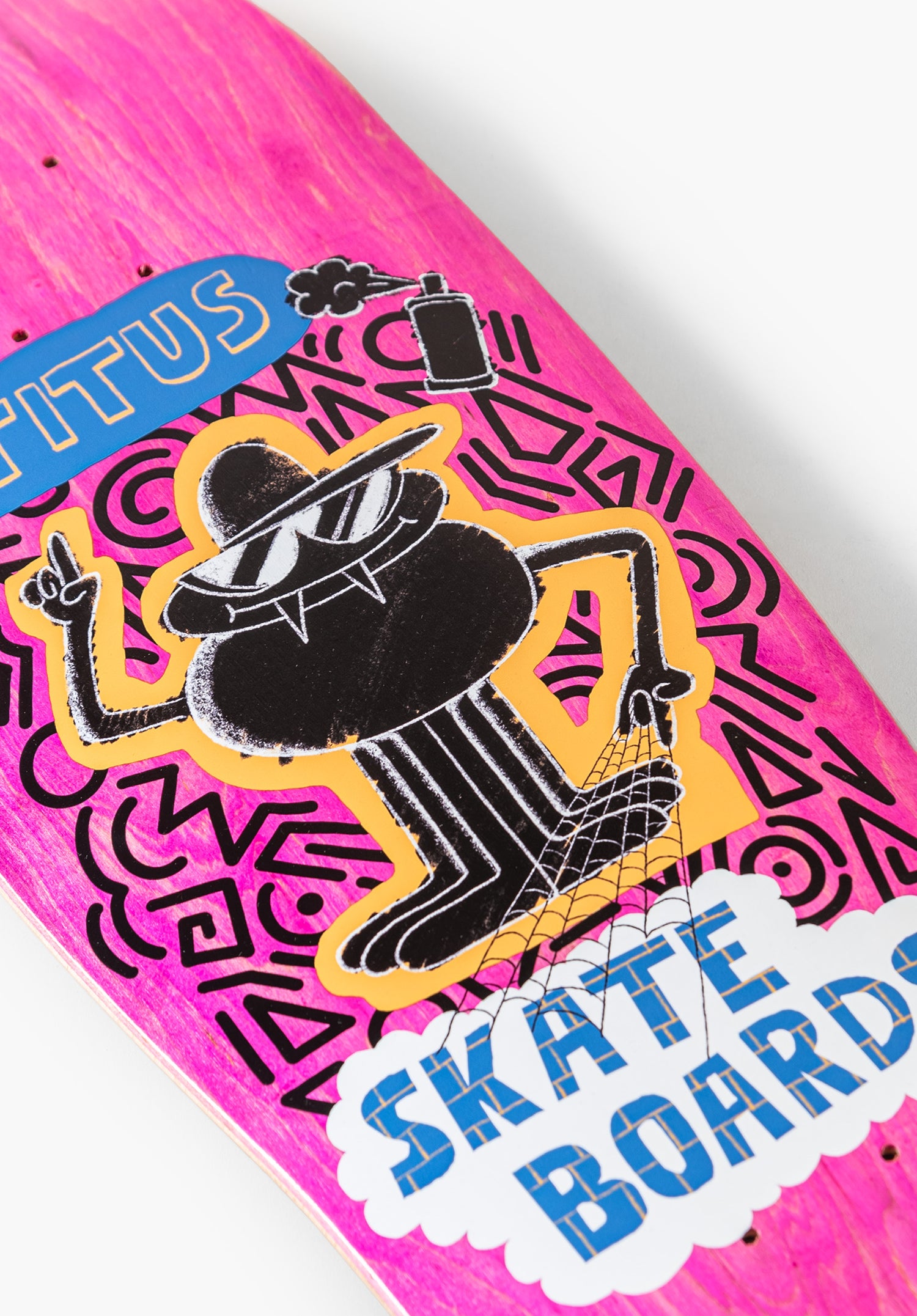 Oldschool Spider multicolored Oberansicht Zoom Image