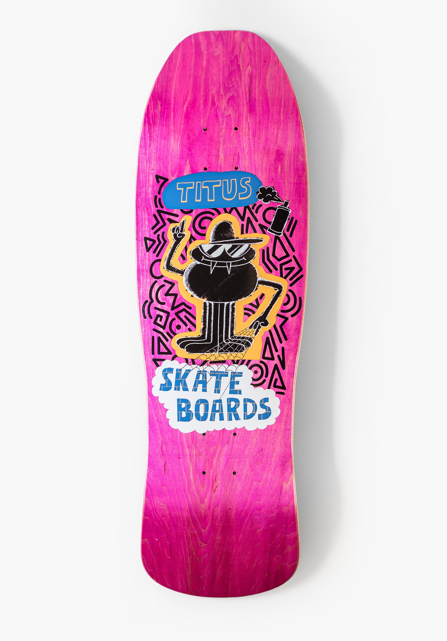 Oldschool Spider TITUS Deck in multicolored