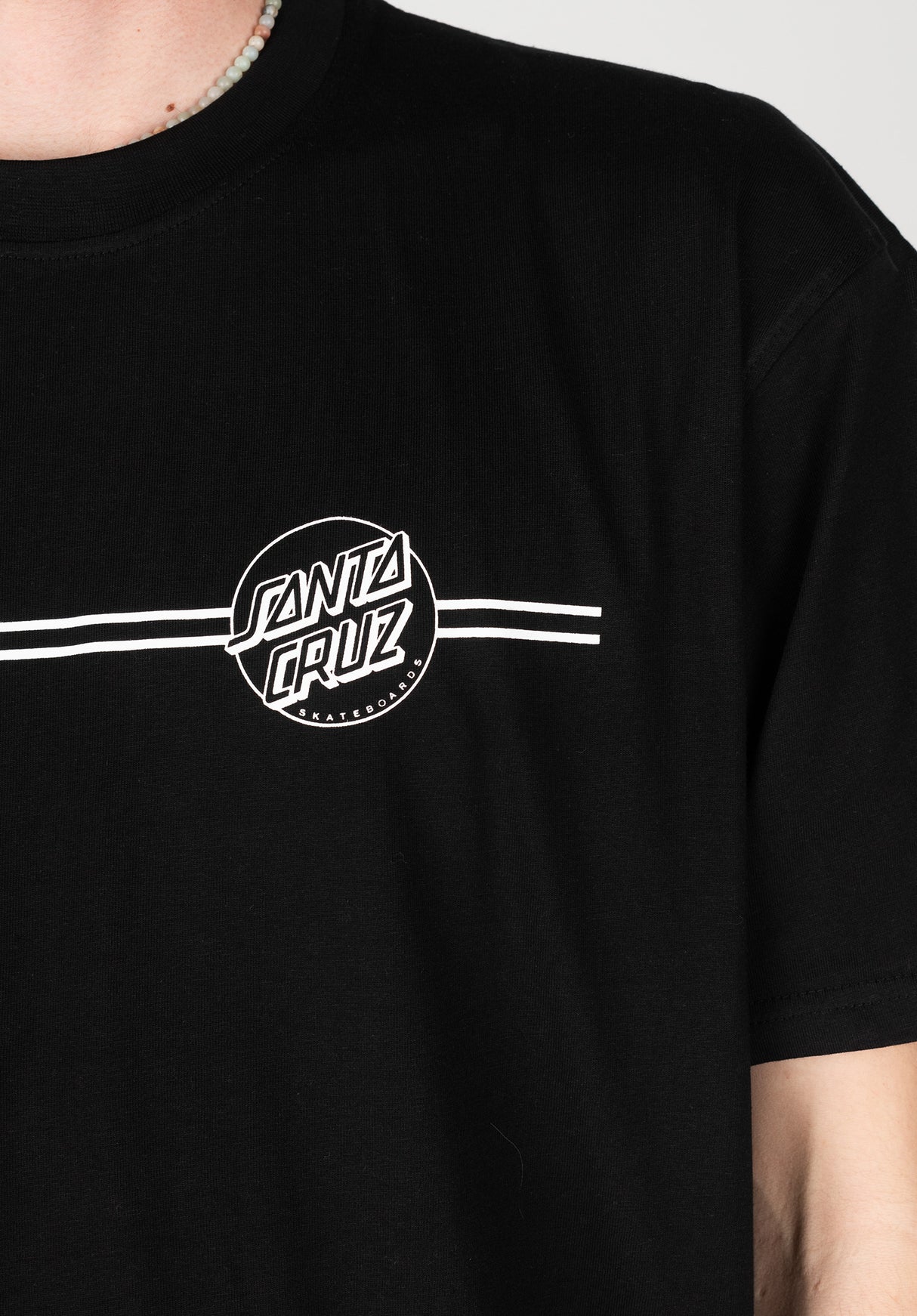 Opus Dot Stripe black Closeup1