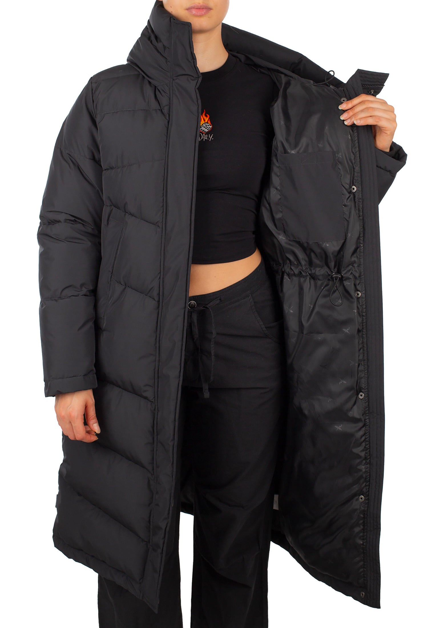 Paddy 24 iriedaily Winter Jackets in black for women – TITUS