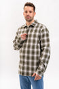 Paris olive-checked Vorderansicht