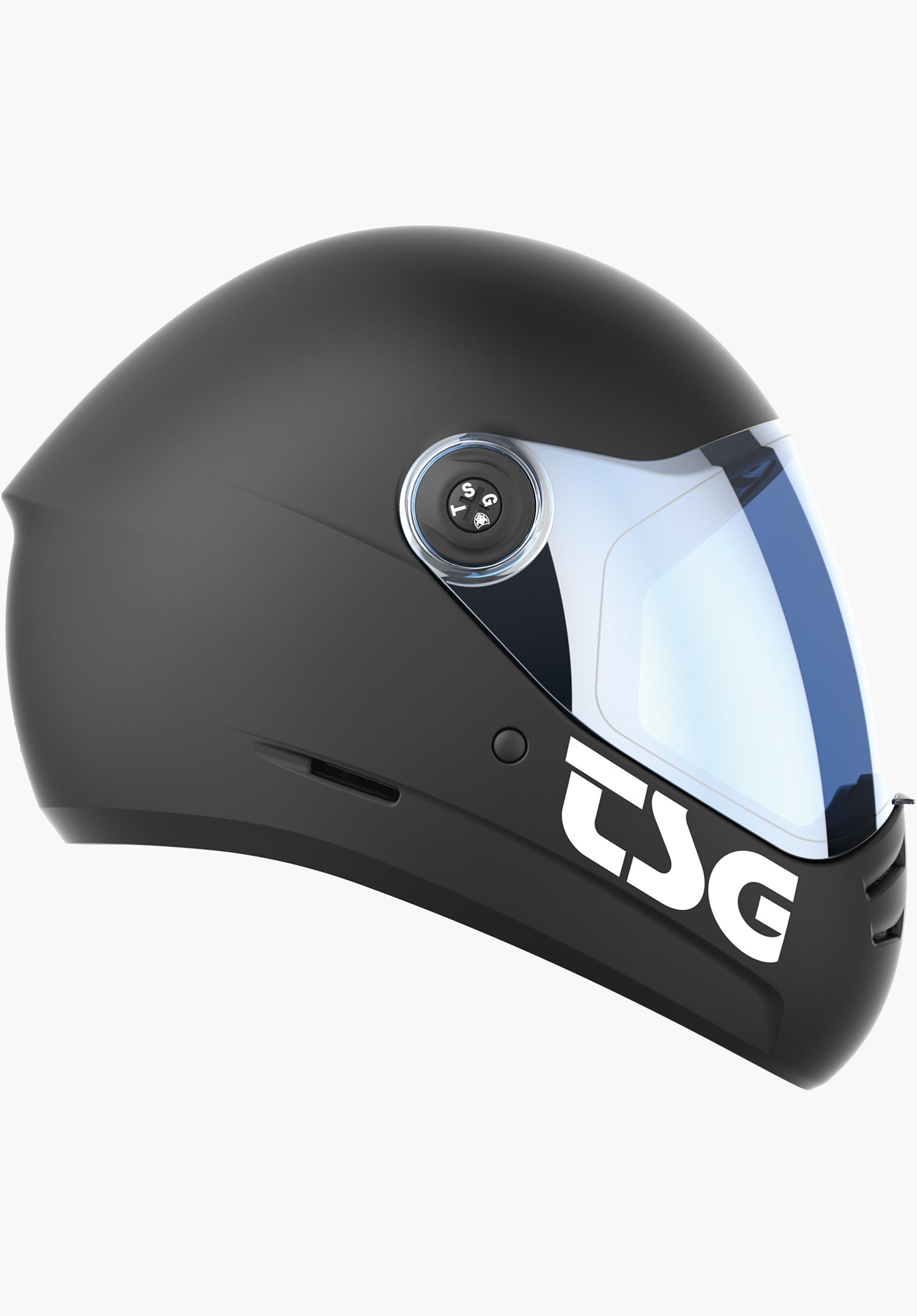 Pass Pro 2.0 Solid Color TSG Fullface Helmet in satin black – TITUS