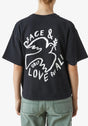 Peace and Love for All Dove black Vorderansicht