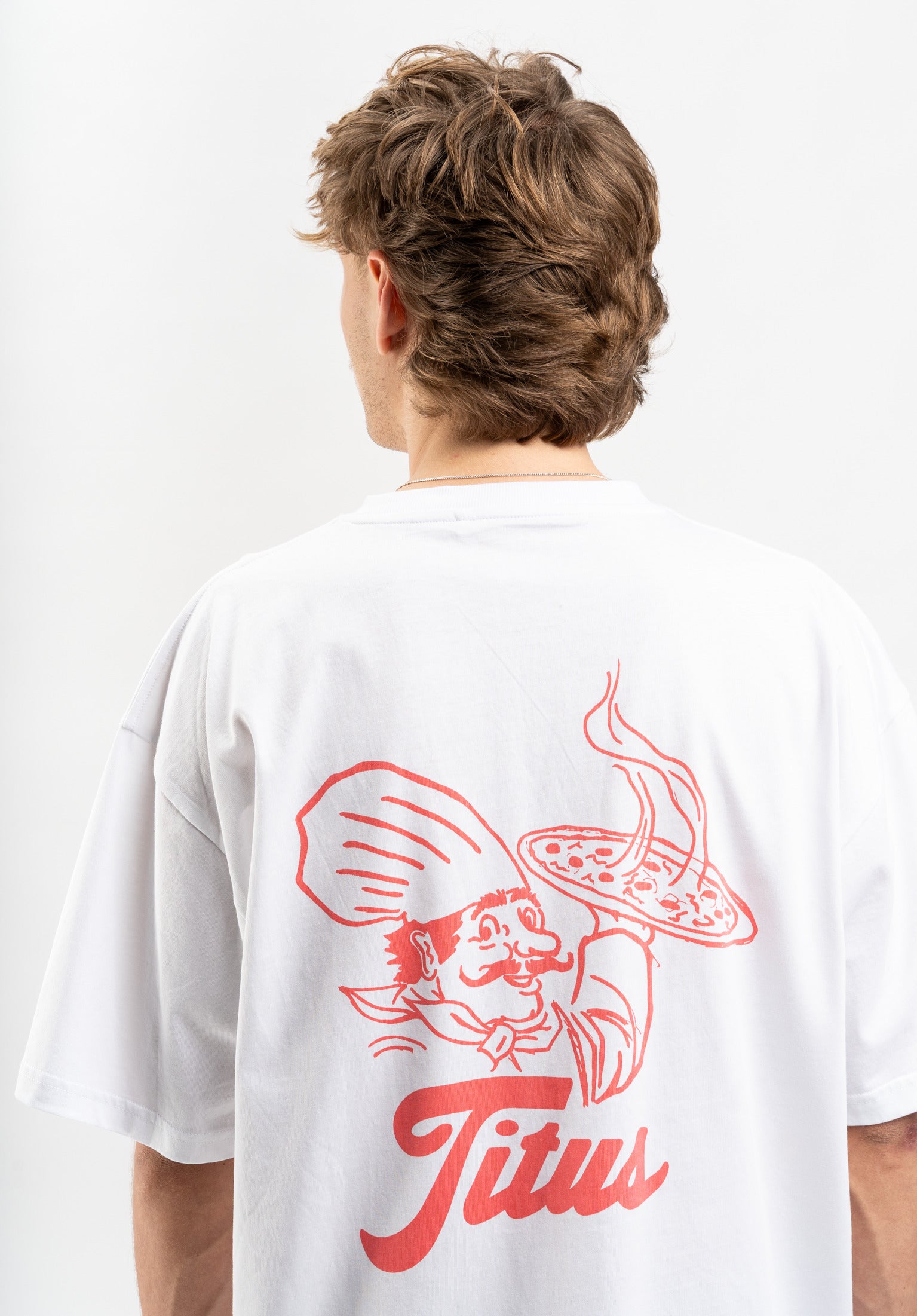 Piza Shirt | White Piza Shirt | White
