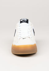 Pogo white-black-white-gumlightbrown Rueckenansicht